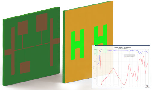 http://mail.emworks.com/blog/s-parameters/a-technique-to-improve-the-frequency-response-of-a-microstrip-lowpass-filter