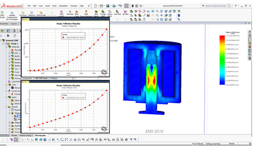 http://mail.emworks.com/blog/couplers/setup-solidworks-model-perform-coupled-electro-magnetic-motion-simulation