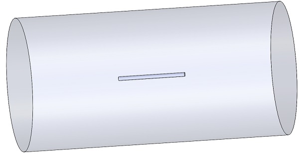 Solidworks-Modell des untersuchten Beispiels