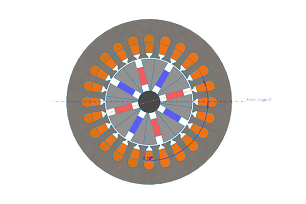 Rotor Angle Definition in SOLIDWORKS