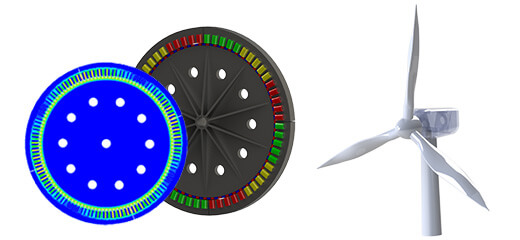 Virtual Prototyping of 50kW High-Torque Wind Turbine