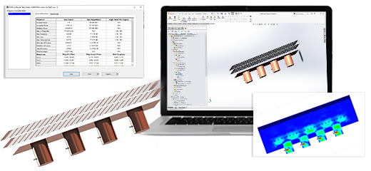 Rapid Optimization of Metamaterial Structures for High Gain Array Antennas